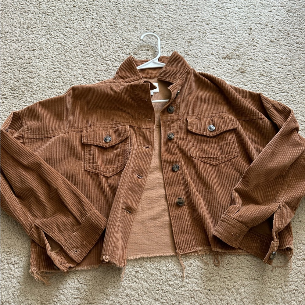 American Eagle Cropped Jacket - Picture 2 of 2